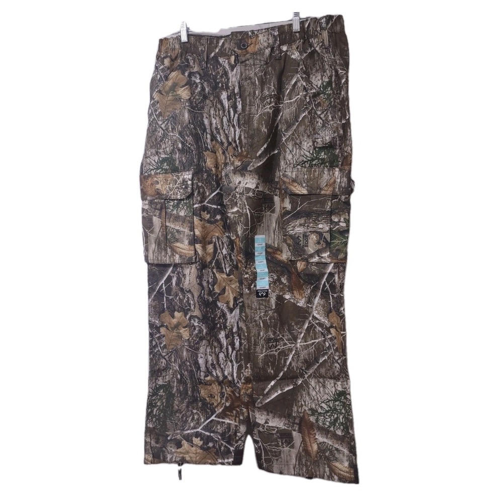 Realtree Camo Cargo Pants‎ XL Womens 16/18 Hunting Outdoor Gorp Cabin Core Edge